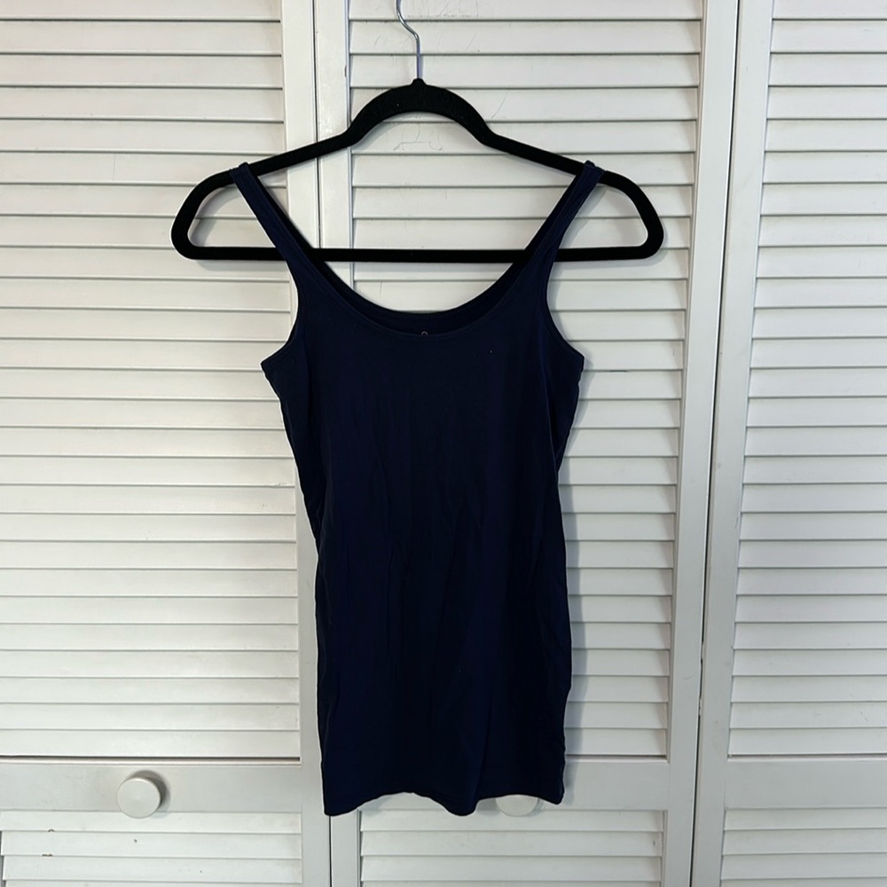 Lilly pulitzer navy tank top XS